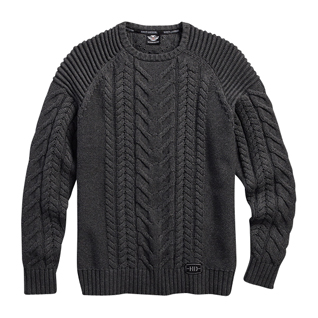 Heavyweight Cable Knit Sweater