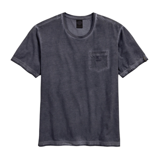 Cold-Dyed Pocket Tee