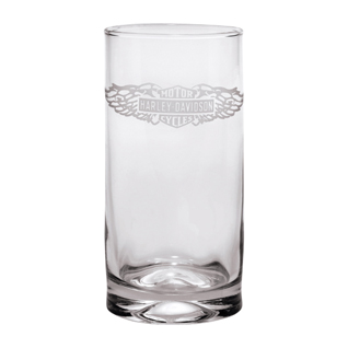 Winged Logo Cooler Glass