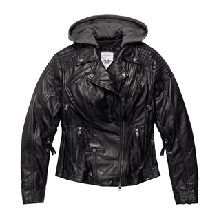 H-D&reg; Triple Vent System&trade; Mantle Leather Biker Jacket