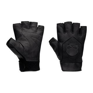 Layton Leather/Mesh fingerless Gloves