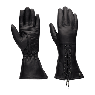 Brigid Leather Gauntlet Gloves