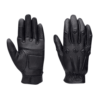 #1 Skull Perforated Gloves