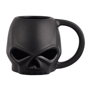 Matte Skull Ceramic Mug