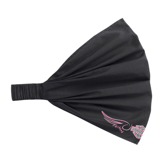 Pink Label Embellished Headwrap