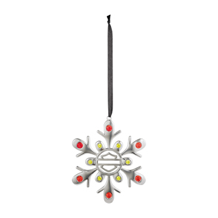 Snowflake Rhinestone Ornament