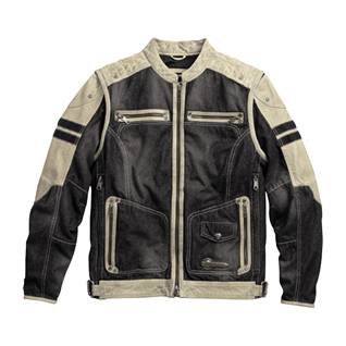 Knave Textile/Leather Riding Jacket