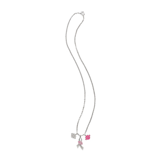 Pink Label Charm Necklace